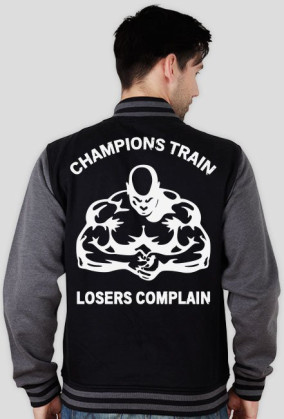 Champions Train, Losers Complain - Muscle, Motivation, Heavy, Gym, Bodybuilding