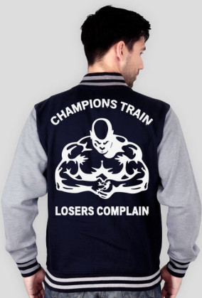 Champions Train, Losers Complain - Muscle, Motivation, Heavy, Gym, Bodybuilding