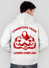 Champions Train, Losers Complain - Muscle, Motivation, Heavy, Gym, Bodybuilding