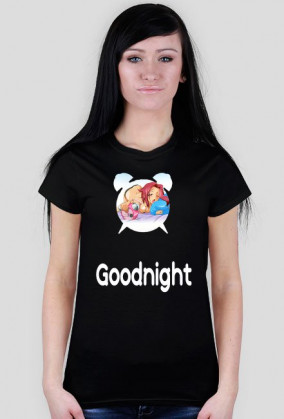 Koszulka Do Spania "GoodNight" wersja Damska