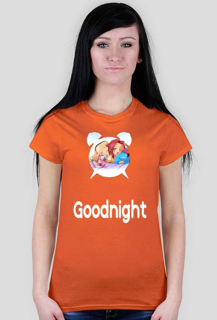 Koszulka Do Spania "GoodNight" wersja Damska