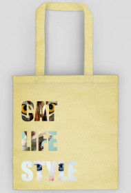 Torba koci styl życia dla fanów kota