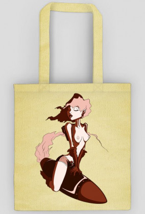 Torba bullet girl kobieta pocisk dla fanów komiksowej kreski