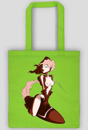 Torba bullet girl kobieta pocisk dla fanów komiksowej kreski