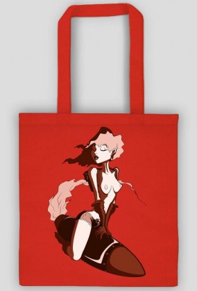 Torba bullet girl kobieta pocisk dla fanów komiksowej kreski