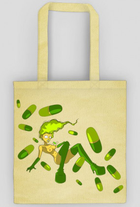 Torba psyho drug dla fanów wiks imprez oraz abstrakcji 3