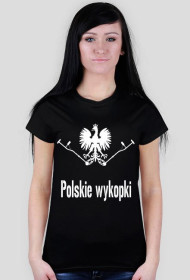 Koszulka damska "Polskie wykopki"