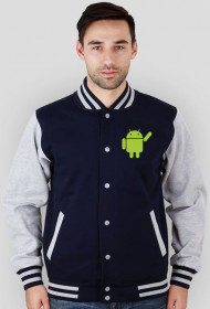 Bluza z Androidem na piersi i plecach