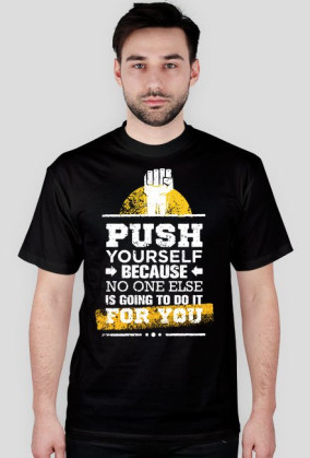 Push Yourself ... - Muscle, Motivation, Heavy, Gym, Bodybuilding