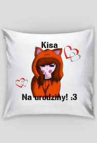 Kisa-Poduszka na urodziny!