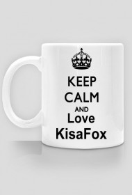 Keep Calm and love KisaFox-Kubek