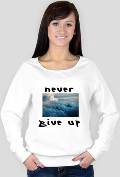 never give up