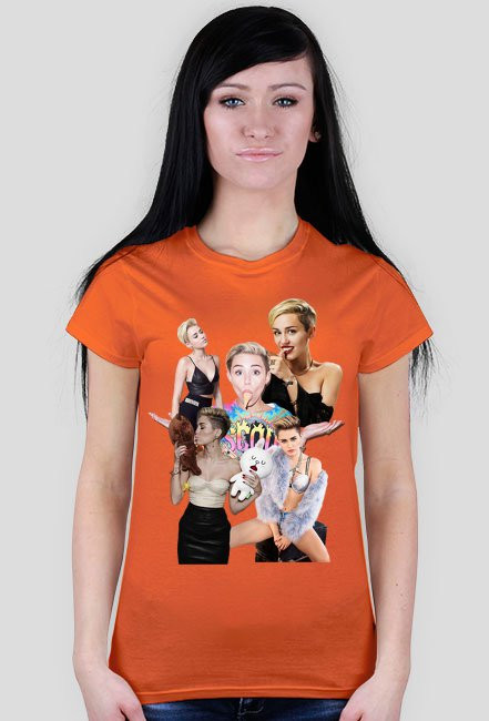 Bluzka damska "Miley Cyrus #2"