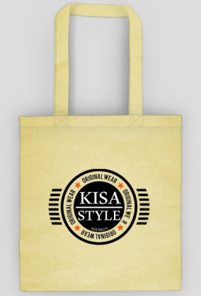 KISA_STYLE-czarny napis→Torba