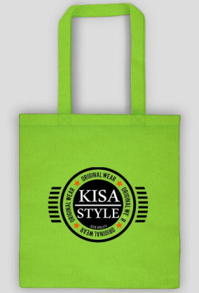 KISA_STYLE-czarny napis→Torba