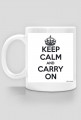 Kubek - KEEP CALM and CARRY ON