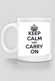 Kubek - KEEP CALM and CARRY ON