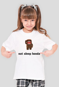 dla dziecka, eat sleep honda