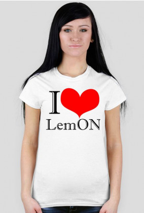 damska biała koszulka LemON