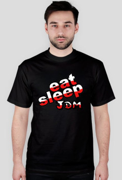 EAT SLEEP JDM POLAND - BLACK