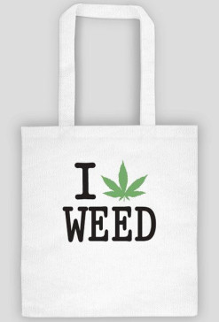I Love Weed Torba