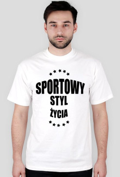 Sportowy Styl Życia - Koszulka męska