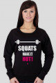 Squats make it hot - bluza damska