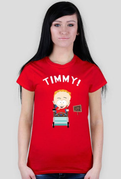 Timmy! woman red