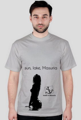 sun, lake, Masuria