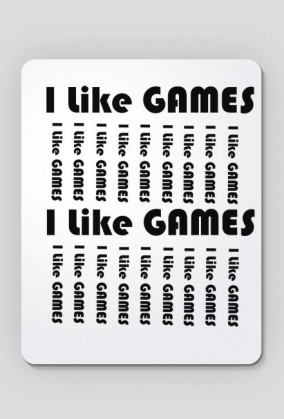 Podkładka pod myszkę LIKE GAMES