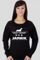 DON'T WORRY (czarna) bluza damska