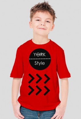 Koszulka z wzorkiem z przodu i z tyłu YS Style
