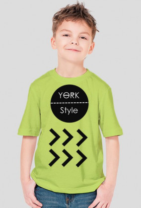 Koszulka z wzorkiem z przodu i z tyłu YS Style