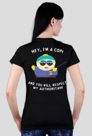 Eric Cartman - autoritah! woman black