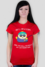 Eric Cartman - autoritah! woman red