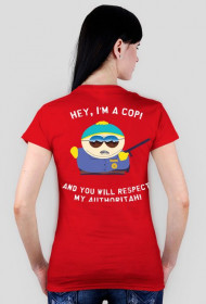 Eric Cartman - autoritah! woman red