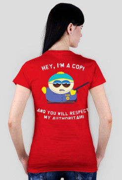 Eric Cartman - autoritah! woman red