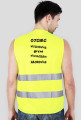 Kamizelka odblaskowa z napisem