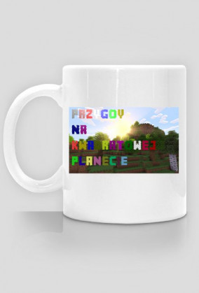 Kubek Przygody Na Kwadratowej Planecie