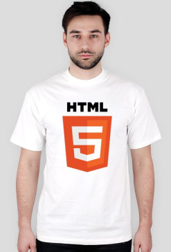 Koszulka HTML5 (biała)