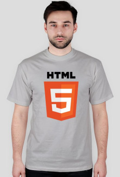 Koszulka HTML5 (szara)