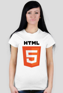 Koszulka HTML5 (biała)