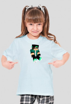 Koszulka Dziecięca. z skinem z mc