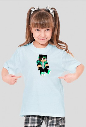 Koszulka Dziecięca. z skinem z mc