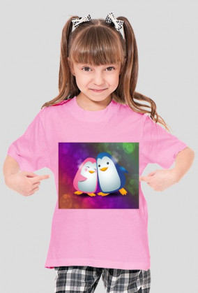 koszulka "pingwinki"