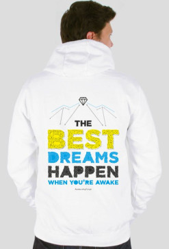 Bluza z kapturem MP3 - BEST DREAMS HAPPEN