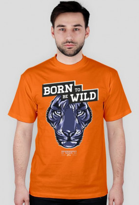 Koszulka męska - BORN TO BE WILD (różne kolory!)