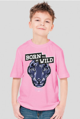 Koszulka dla chłopca - BORN TO BE WILD (różne kolory!)