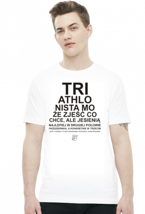 On może jeść