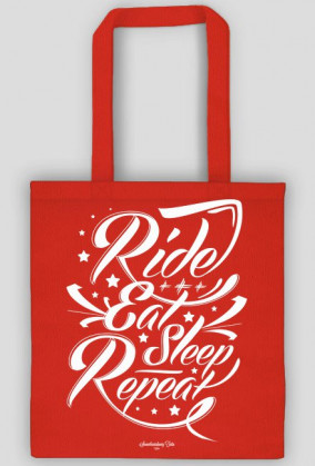 Torba - RIDE EAT SLEEP REPEAT (różne kolory!)